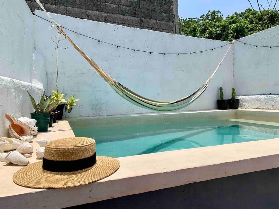 Casita Azul Colonial En El Centro De Merida. ภายนอก รูปภาพ