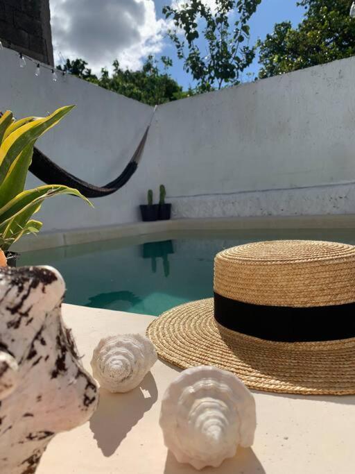Casita Azul Colonial En El Centro De Merida. ภายนอก รูปภาพ