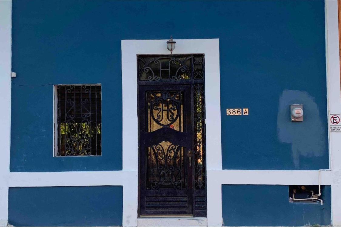 Casita Azul Colonial En El Centro De Merida. ภายนอก รูปภาพ