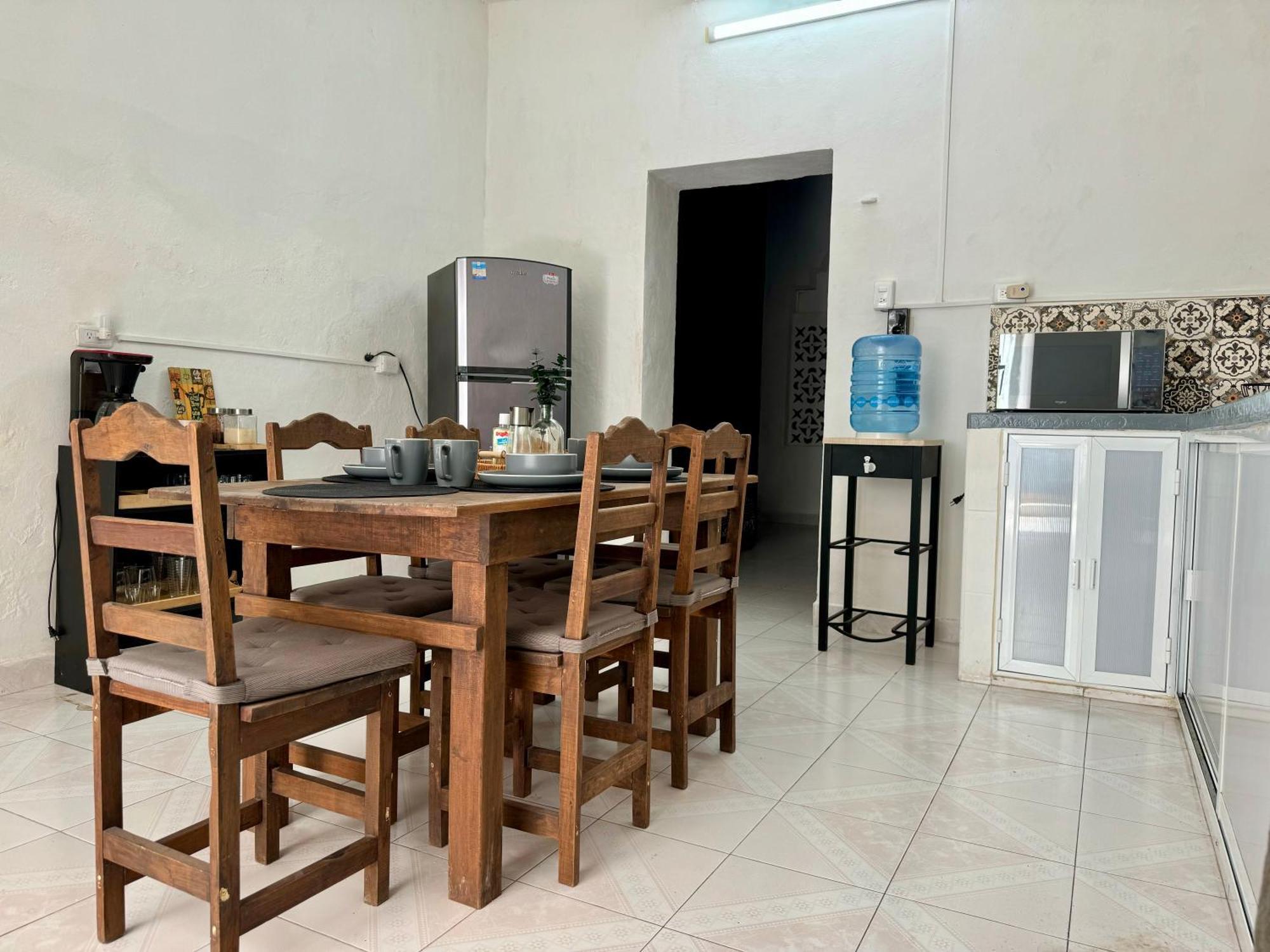 Casita Azul Colonial En El Centro De Merida. ภายนอก รูปภาพ